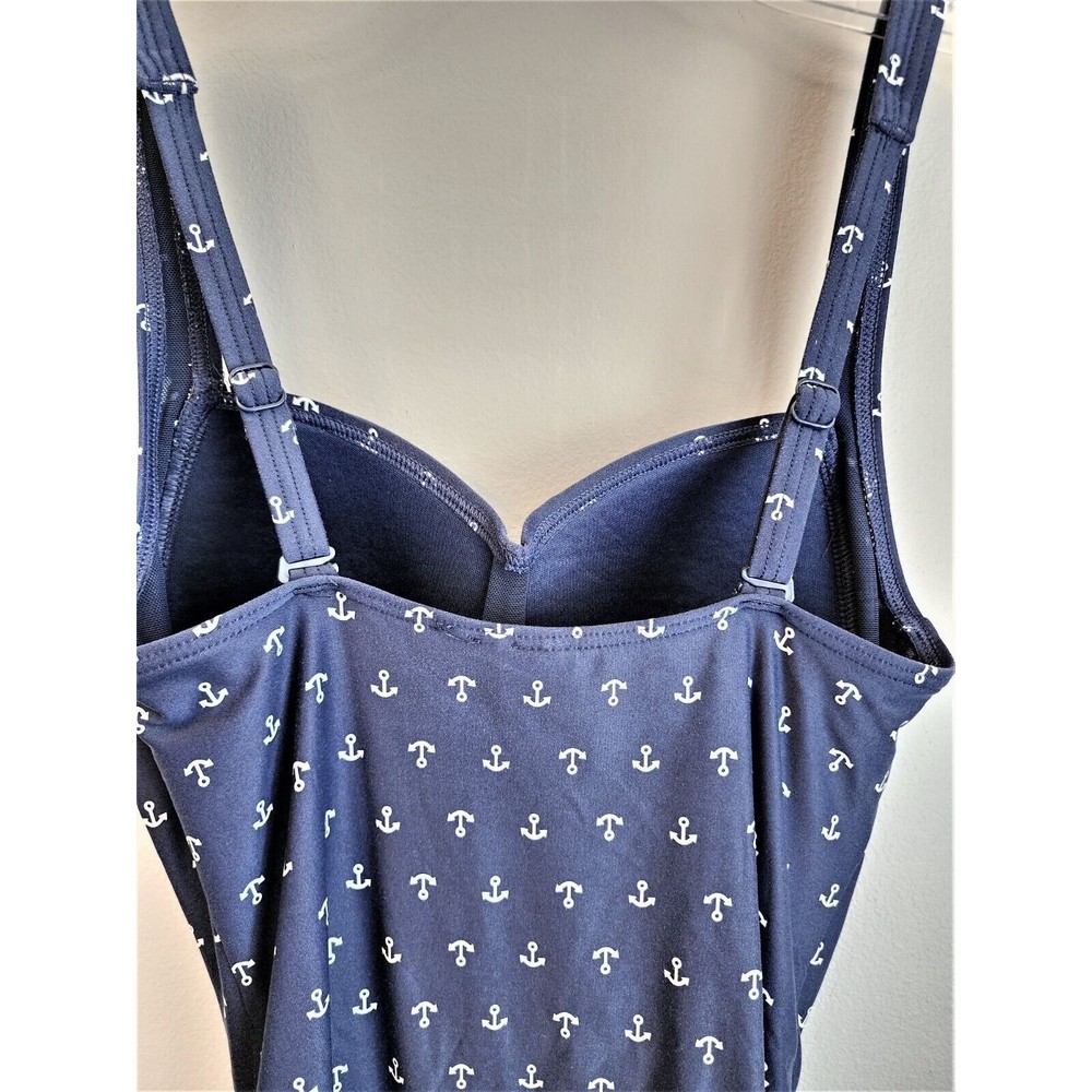 Nip Tuck Slimming Tummy Control Nautical Navy One… - image 6